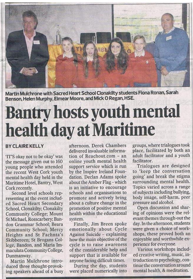 Youth Mental Health Day 2014