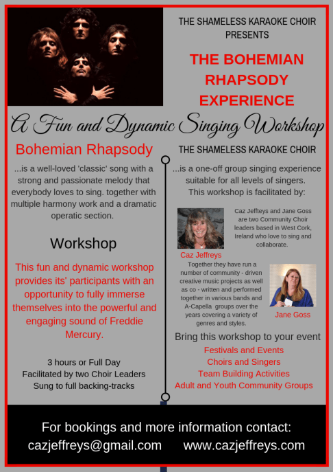 The Bohemian Rhapsody Experience Flyer....(3)